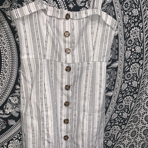 Pinstriped Mini Dress💫 - Picture 5 of 5